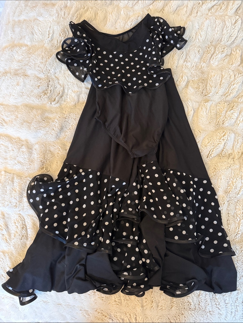 Ballroom Leotard and Skirt Set